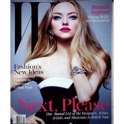 Amanda Seyfried, Young, Bold, Beautiful Fashion, W Magazine April 2014