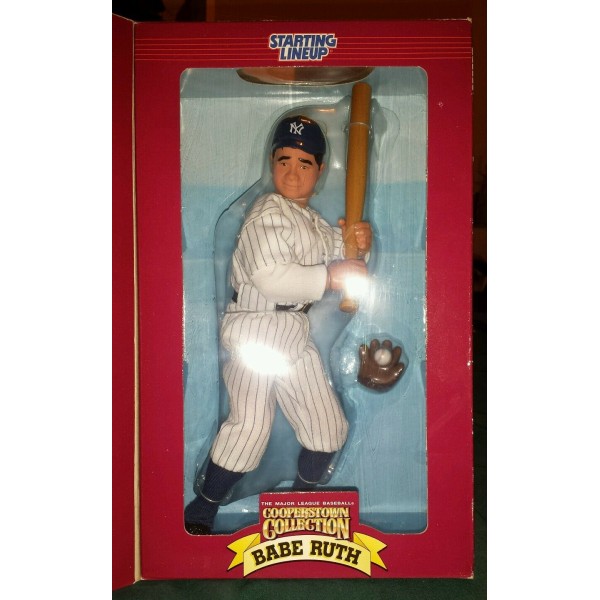 Starting Lineup Cooperstown Colección Babe Ruth 1996 12 pulgadas  NUEVO