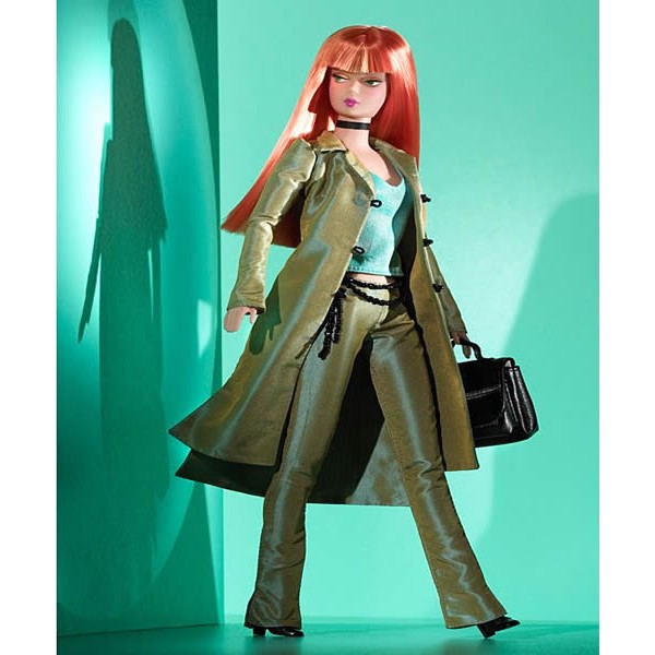 Barbie 1 Modern Circle, Barbie Producer Doll Redhead 2003 Mattel B2523