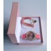 Luis Cardini, Ladies Fashion Luxury Silicone Wristwatch and Bracelet