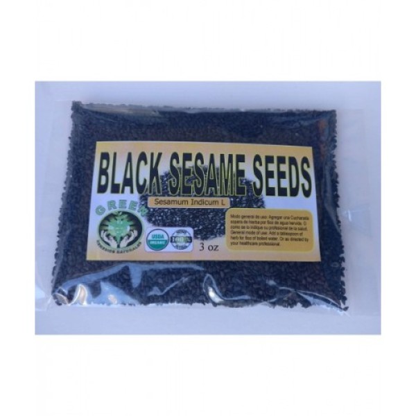 Black sesame, black sesame seeds 3oz